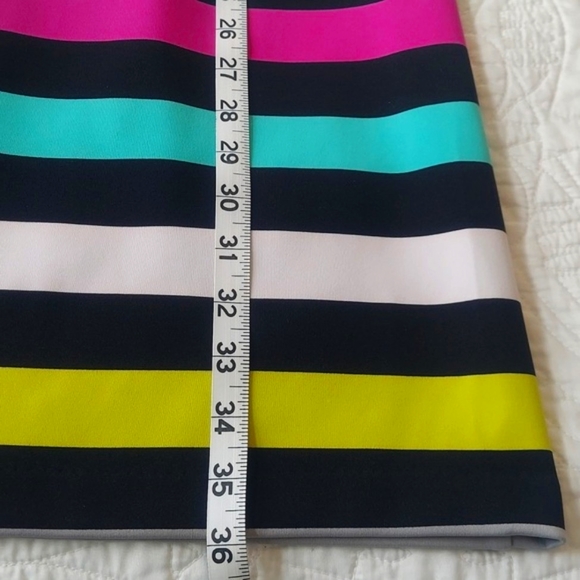 Worthington Multi Striped Stretch Dress, Size Small, Like New - Picture 8 of 8